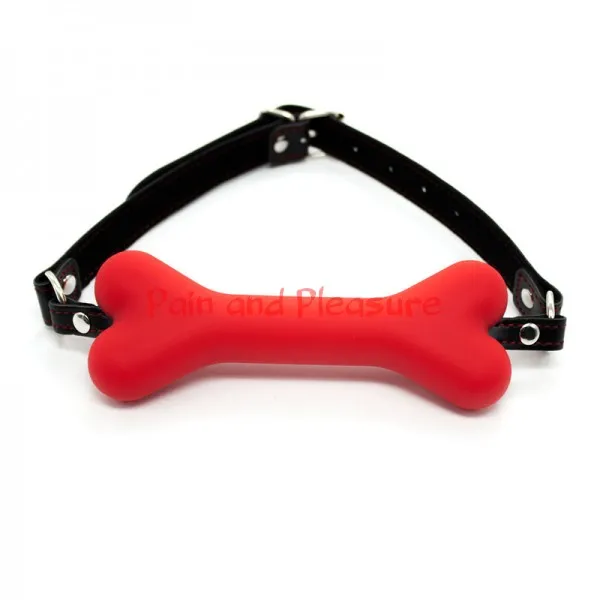 Dog bone gag 