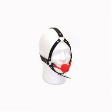 Ohlávka se silikonovým roubíkem