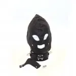 Koženková kukla s odnímatelným náustkem