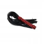 Kožené důtky s dřevěnou rukojetí T8