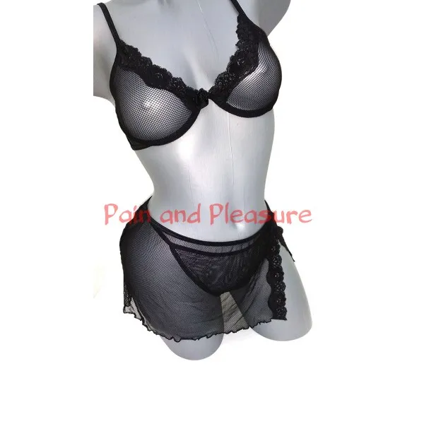 Sexy síťovaný komplet SK5