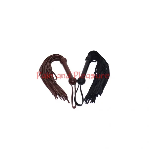 Kožené důtky malé s omotanou rukojetí