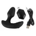 Anální kolík vibrační s dálkovým ovládáním